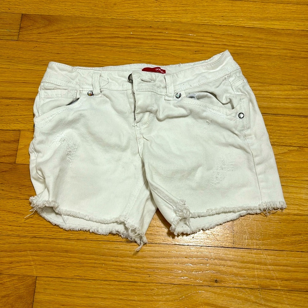 White shorts